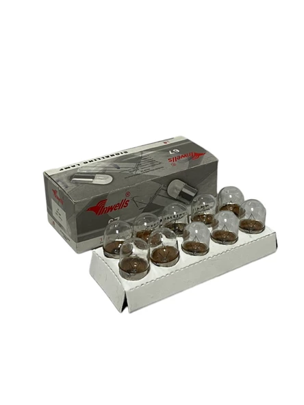 Hella Tipi 12V 5W 67 Park Ampulü 10 Adet ürün görseli 1