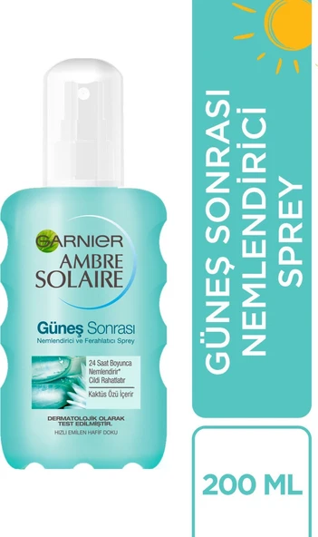 Garnier Güneş Sonrası Nemlendirici & Ferahlatıcı Sprey 200 ml ürün görseli 1