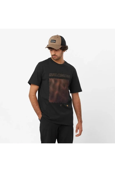 Salomon LC2219200 Graphic Ss Tee M Erkek Tişört ürün görseli 1