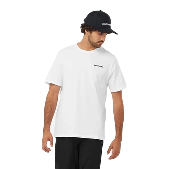 Salomon LC2219500 Graphic Perf Ss Tee M Erkek Tişört ürün görseli 1