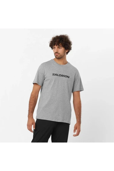 Salomon LC2245600 Sal Logo Perf Ss Tee M Erkek Tişört ürün görseli 1