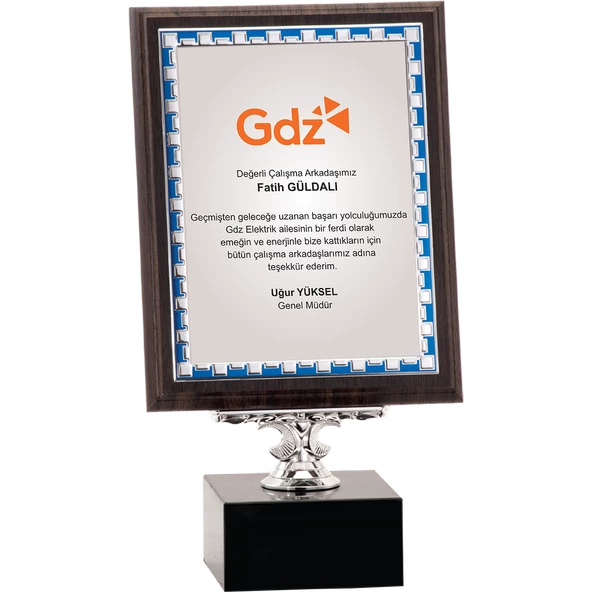 ODAK KUPA - Ahşap Plaketler - PL-050-M A - 18x24 cm ürün görseli 1