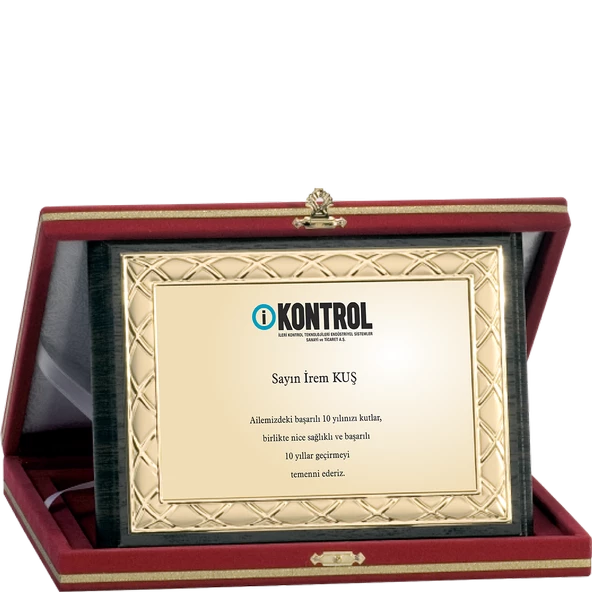 ODAK KUPA - Ahşap Plaketler - PL-059-M B - 15x20 cm ürün görseli 1