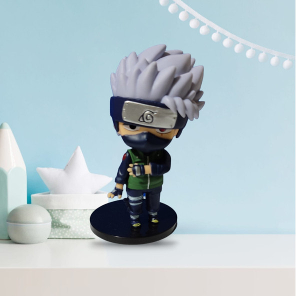 Naruto Figür Anime Kakashi 8 Cm - Resim 4