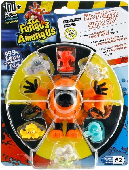 Fungus Amungus Bio Buster Figür Set Model 3 ürün görseli 1