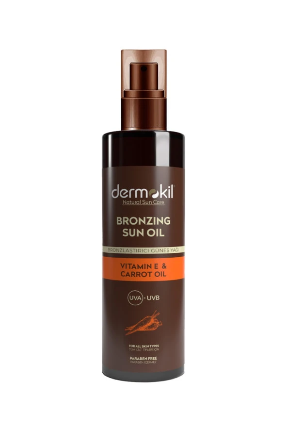 Dermokil Bronzlaştırıcı Güneş Yağı 200 Ml ürün görseli 1