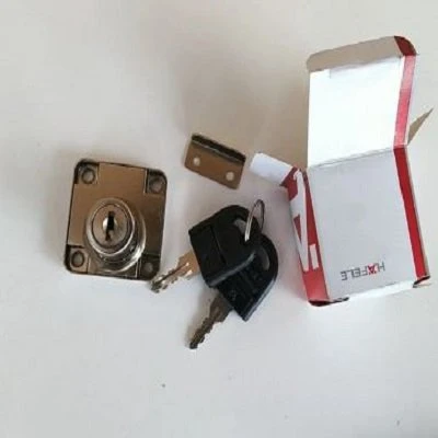 Hafele Çekmece Tipi Kare Kilit (2 Adet) - Resim 3