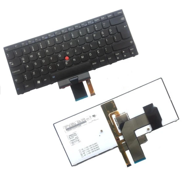 Lenovo MP-10P16TQJ4421 Notebook Klavyesi (Siyah TR) ışıklı ürün görseli 1
