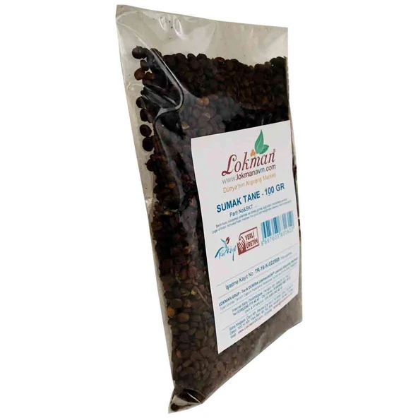LokmanAVM Sumak Tane Doğal 100 Gr Paket - Resim 3