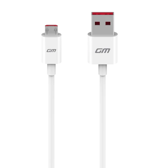 General Mobile GM 8 Go / GM 9 Go Micro USB Orijinal Şarj ve Data Kablosu Beyaz (Telpa) ürün görseli 1