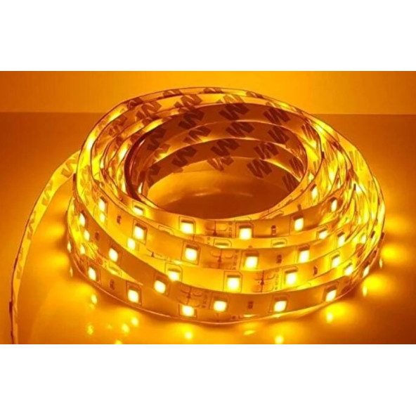 10 Çip Amber Şerit Led İç Mekan 5 Metre Ct-4485 ürün görseli 1