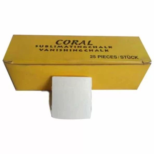 Coral Buhar İle Uçan Beyaz Çizgi Taşı (25 li Paket) ürün görseli 1