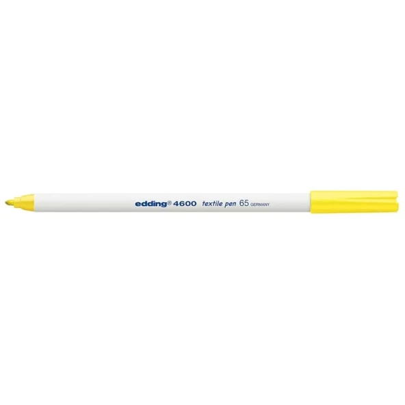 Edding 4600 Tekstil Kalemi 1mm-Neon Yellow ürün görseli 1