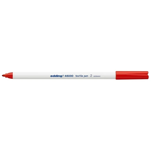 Edding 4600 Tekstil Kalemi 1mm-Red ürün görseli 1