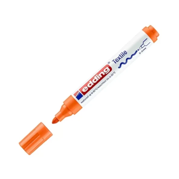 Edding Tekstil Kalemi 2-3mm 4500-Neon Orange ürün görseli 1
