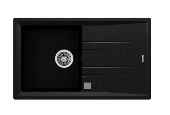 Teka Stone 50 B-Tg Granit Evye Metalik Siyah Renk ürün görseli 1