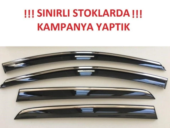 Niken Toyota Highlander 2021- Kromlu Cam Rüzgarlığı 4 LÜ ürün görseli 1