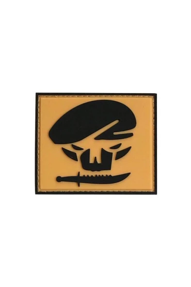 Single Sword BERE-BIÇAK Plastik Patch - Peç 6Cm X 6Cm - Resim 2