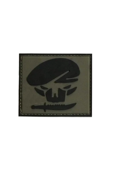 Single Sword BERE-BIÇAK Plastik Patch - Peç 6Cm X 6Cm - Resim 4