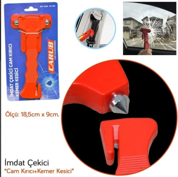 Cam Kırma Çekici - Imdat Çekici - Acil Çıkış Çekici ürün görseli 1
