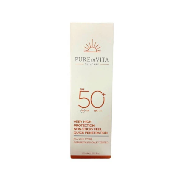Pure In Vİta Sunscreen Cream SPF50 150 ml ürün görseli 1