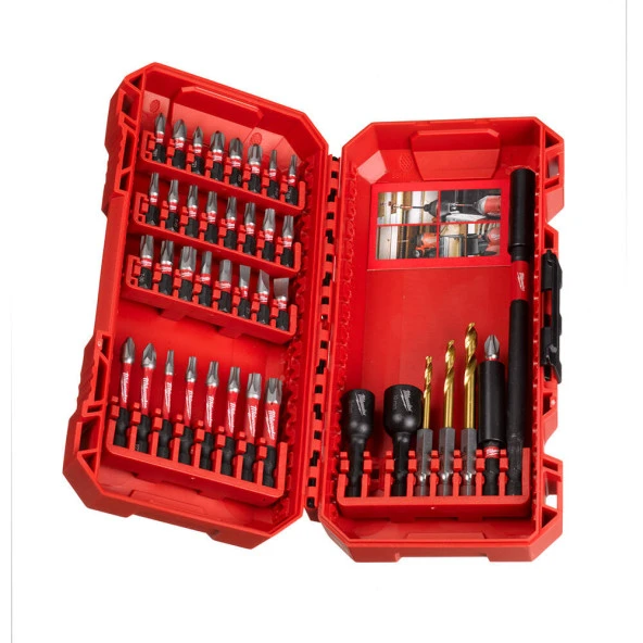 Milwaukee Shockwave 40 Parça Bits Uç Seti 4932492004 ürün görseli 1