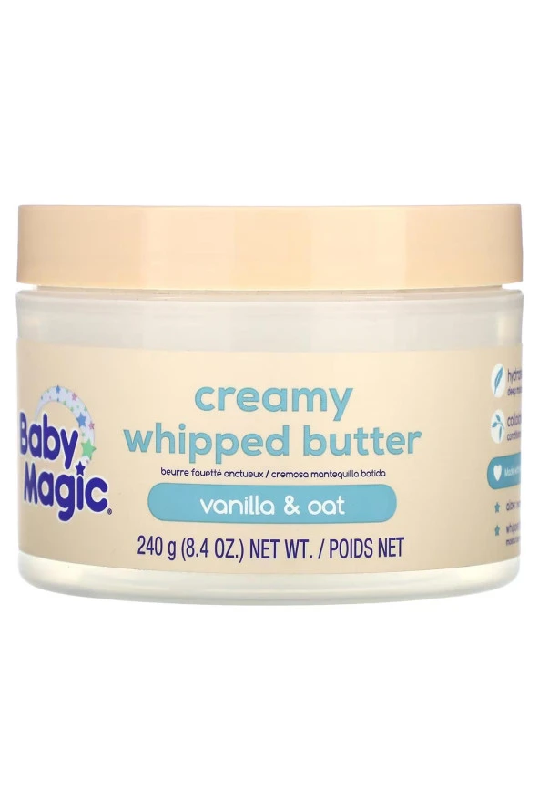 Baby Magic Creamy Whipped Butter Bebek Kremi 240GR ürün görseli 1