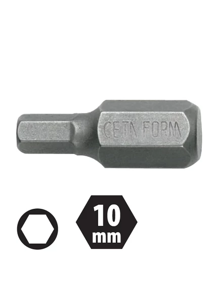 Ceta Form Cb2010G H10 Allen Bits Uç Kısa Tip 10 x 30 MM ürün görseli 1