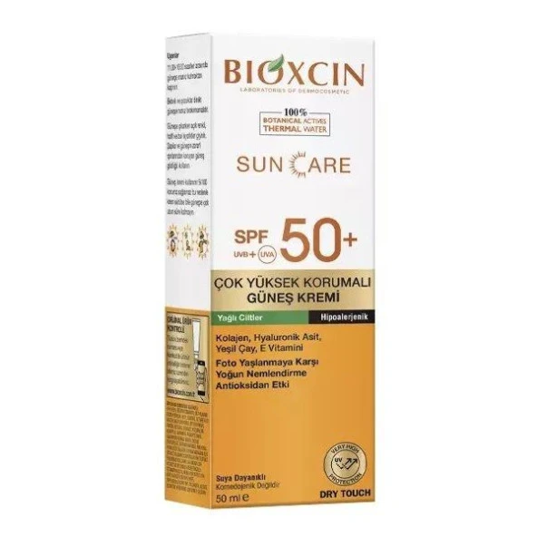 Bioxcin Sun Care Çok Yüksek Korumalı Yağlı Ciltler Için Güneş Kremi Spf 50+ 50 ml ürün görseli 1