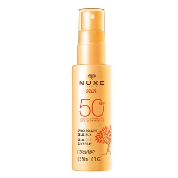 Nuxe Sun Güneş Koruyucu Yüz ve Vücut Spreyi Spf 50 50 ml ürün görseli 1