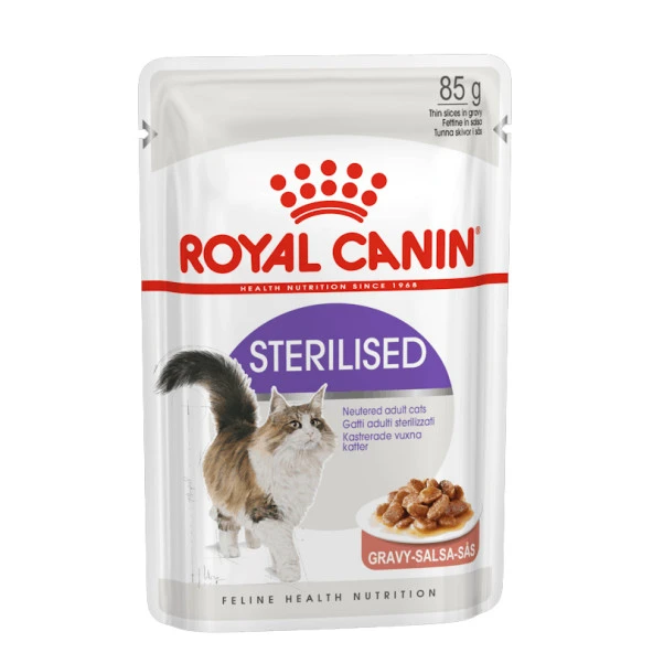 Royal Canin Sterilised Kısır Kedi Pouch Gravy  85 Gr ürün görseli 1