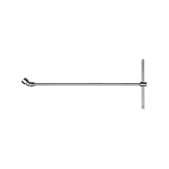 Ceta Form C01-60 1/4'' T Saplı Oynar Başlı Lokma Kolu 495mm ürün görseli 1
