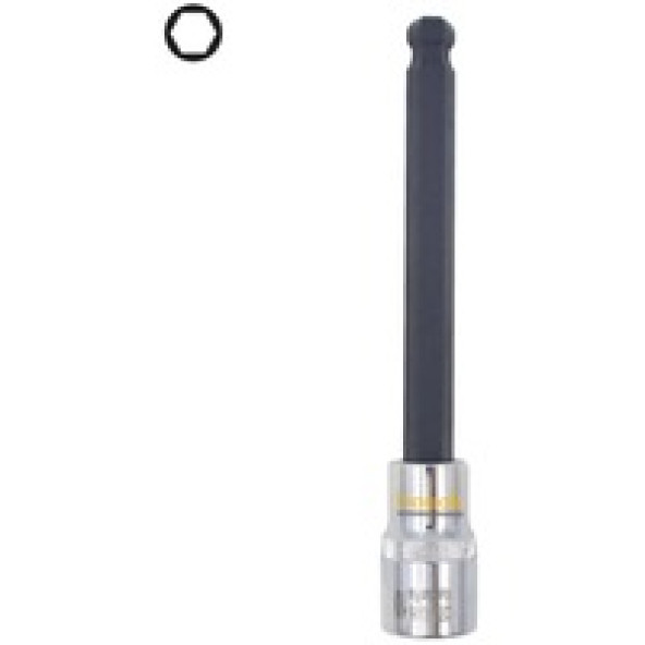 Ceta Form 1/2 10 Mm Ekstra Uzun Tip Topbaşlı Allen Uçlu Lokma C28s-hb10xl ürün görseli 1
