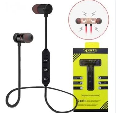 SPORTS HEADSET SPORCU BLUETOOTH KULAKLIK MIKNATISLI GP-6757 SİYAH ürün görseli 1
