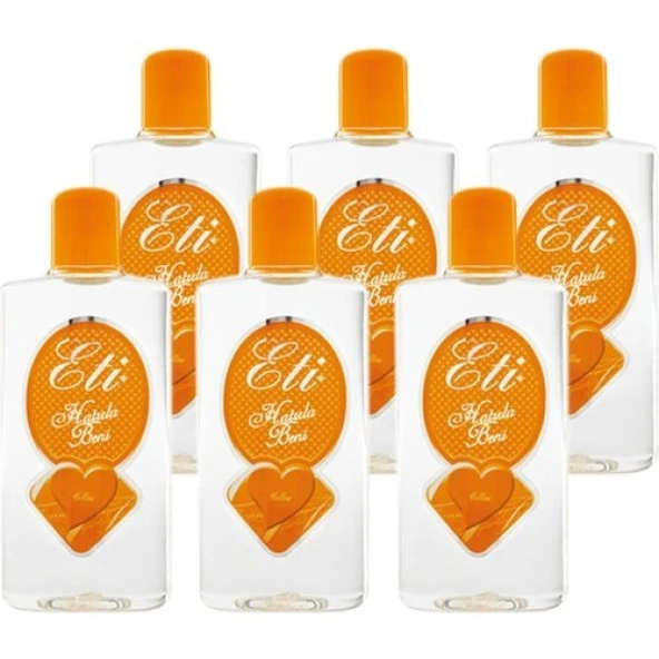 Eti Hatırla Beni Parfüm Kolonya Yellow 230 ml Pet Şişe 6lı Paket ürün görseli 1
