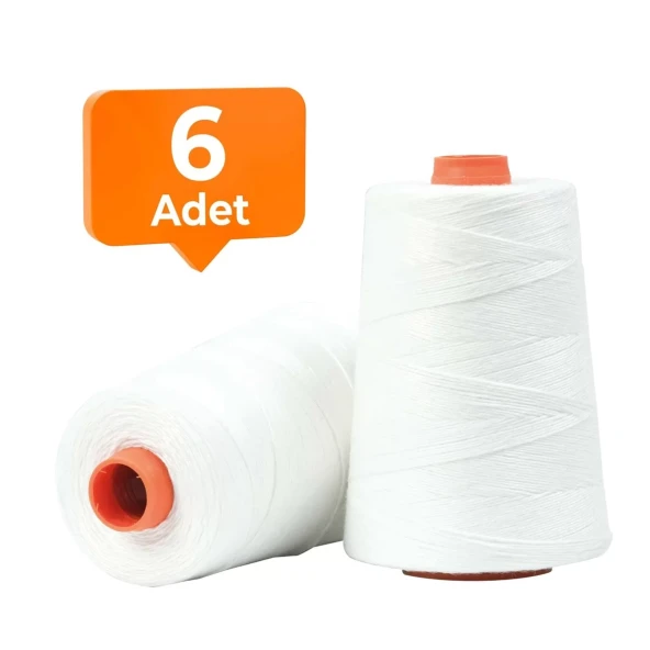 Fdm Süper Çuval Ağzı Makine İpi (Uzun Metajlı) 6 Bobin ürün görseli 1