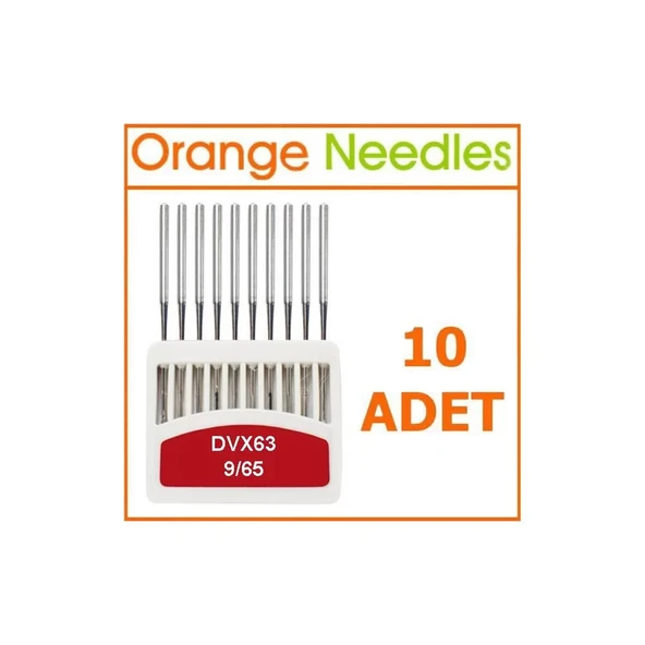 Orange DVx63 Reçme Makine İğnesi 9 Numara 10 Adet ürün görseli 1