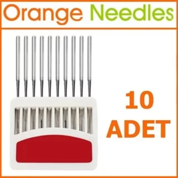 Orange DPx5 Düz Makine İğnesi 12 Numara 10 Adet ürün görseli 1
