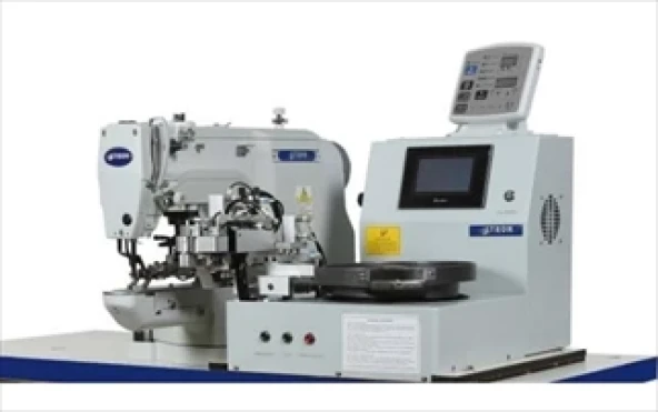 Stron 438-ER Full Otomatik Kovalı Düğme Makinesi ürün görseli 1