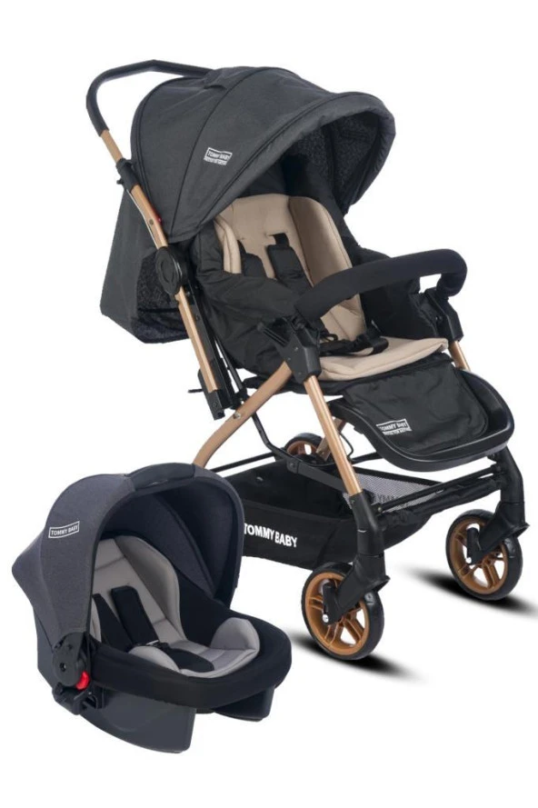 TommyBaby Cross Travel  Çift Yönlü Bebek Arabası Seyahat Sistem Puset ürün görseli 1