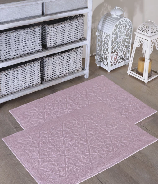 2 Adet Ayak Havlusu I Banyo Paspası I Abdest Paspası I Paspas Seti I 50x70cm ürün görseli 1
