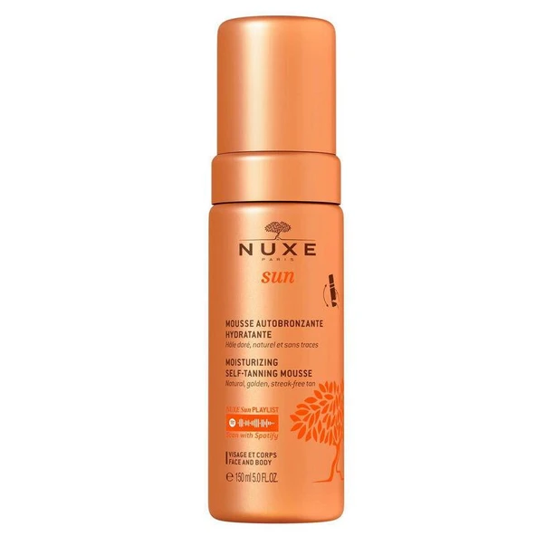 Nuxe Sun Moisturizing Self Tanning Mousse Bronzlaştırıcı Köpük 150 ml ürün görseli 1