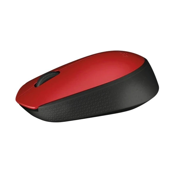 Logitech M171 Usb Kırmızı Kablosuz Mouse - Resim 2