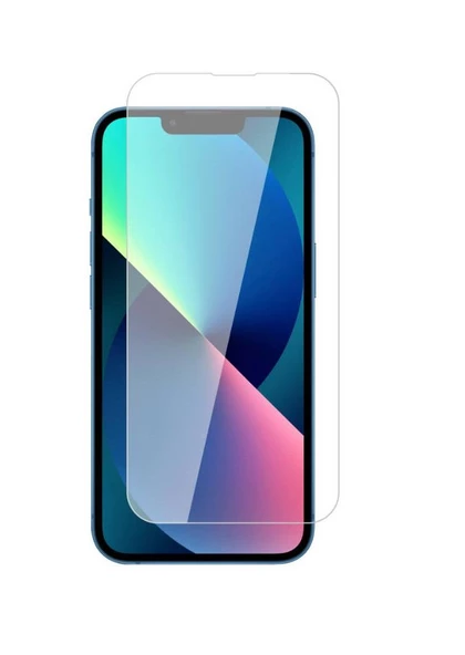 Vendas iPhone 13 Uyumlu Tam Kaplama Tamamı Şeffaf Parmak İzi Bırakmayan 9H Oleofobik Ekran Koruyucu ürün görseli 1