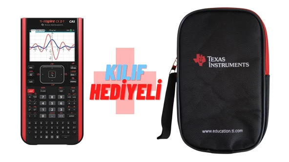 Texas Instruments TI-Nspire CX II-T CAS Grafik Bilimsel Hesap Makinesi (HEDİYE KILIF KAMPANYALI ÜRÜN) ürün görseli 1