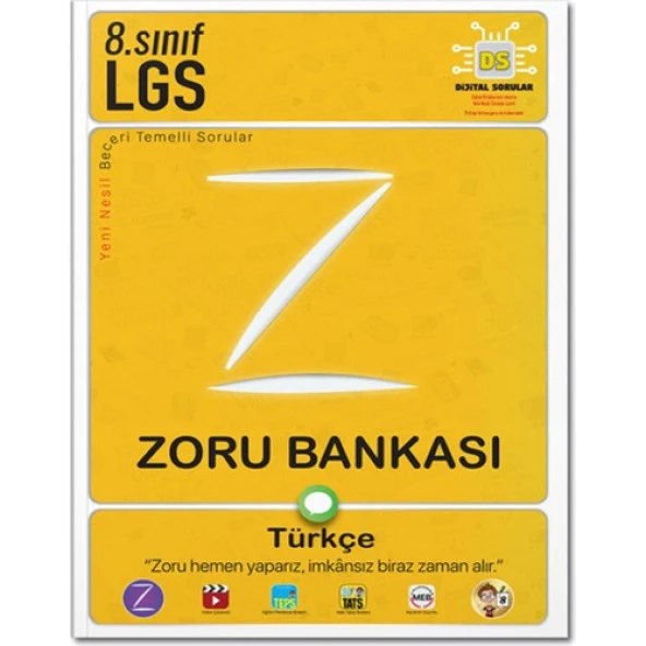 Tonguç Akademi Tonguç 8.sınıf Türkçe Zoru Bankası ürün görseli 1