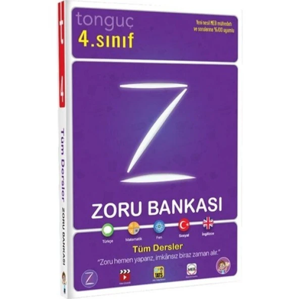Tonguç 4.Sınıf Zoru Bankası Tüm Dersler ürün görseli 1