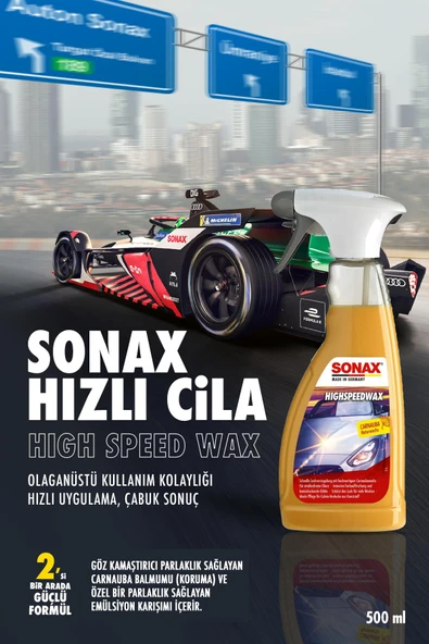 Sonax Hızlı Cila 500 ml - Resim 2