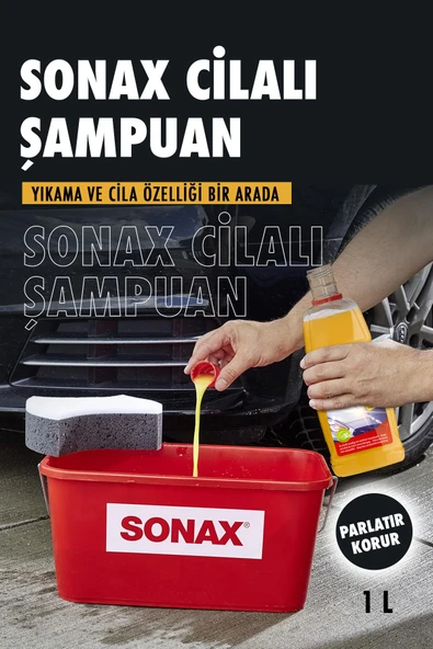 Sonax Cilalı Şampuan 1 lt - Resim 2