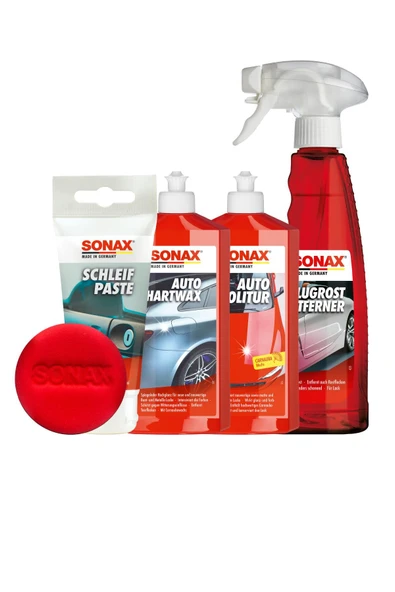 Sonax Kullanılmış Araç için Boya Koruma Seti (Eko) - Resim 2